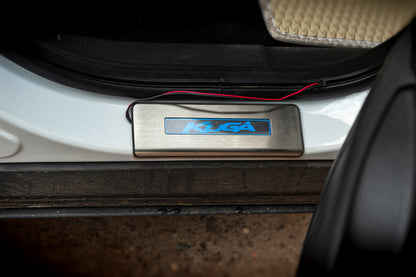 Libao LED Door Sill Plates (4 pcs, Stainless Steel) for Ford Kuga/Escape 2013-2019 - image 4