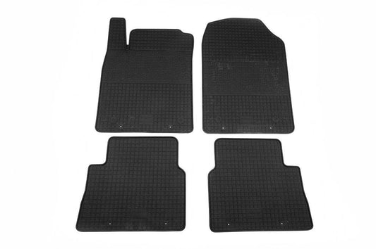 Rubber mats (4 pieces, Polytep) for Opel Vectra C 2002-2008 - Reelken Auto