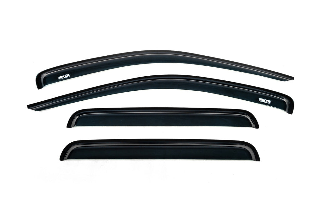 Window Deflectors (4 pcs, Niken) for Jeep Grand Cherokee WJ 1999-2004 - image 1