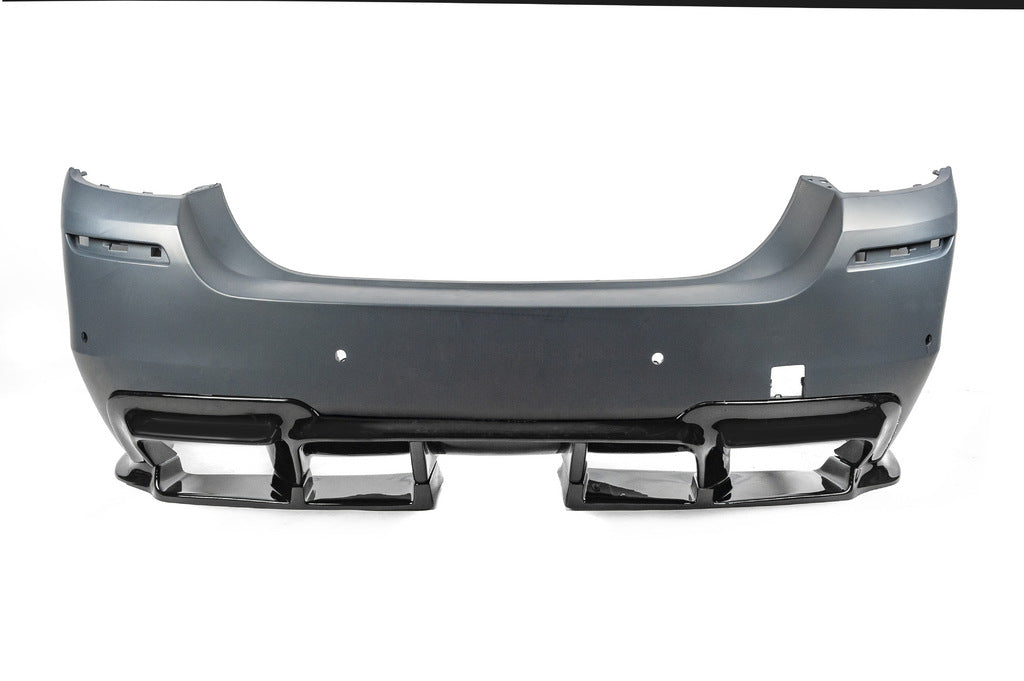Rear Diffuser DPT V-1 (for M-Performance, Gloss Black) for BMW 5 Series F10/F11 2010–2016 - image 3