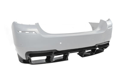 Rear Diffuser DPT V-1 (for M-Performance, Gloss Black) for BMW 5 Series F10/F11 2010–2016 - image 16
