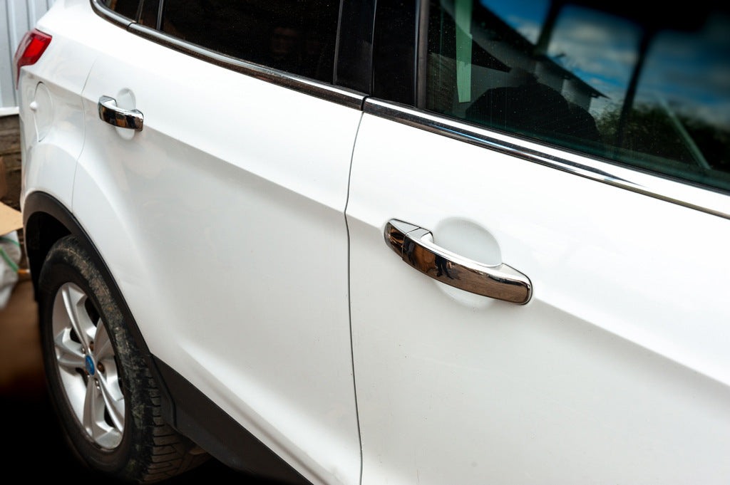 Pads on the handles (4 PCs., stainless.) for Ford Kuga/Escape 2013-2019 - image 1
