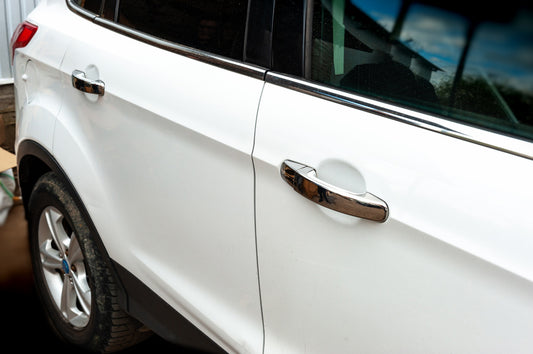 Pads on the handles (4 PCs., stainless.) for Ford Kuga/Escape 2013-2019 - image 1