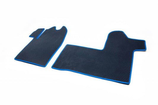 EVA rugs (blue) for Opel Movano 2010-2021 - Reelken Auto