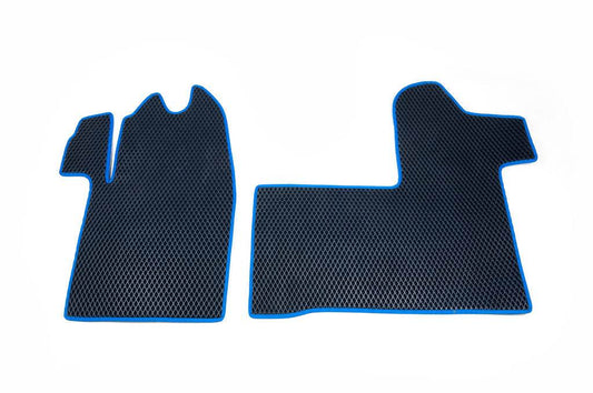 EVA rugs (blue) for Opel Movano 2010-2021 - Reelken Auto