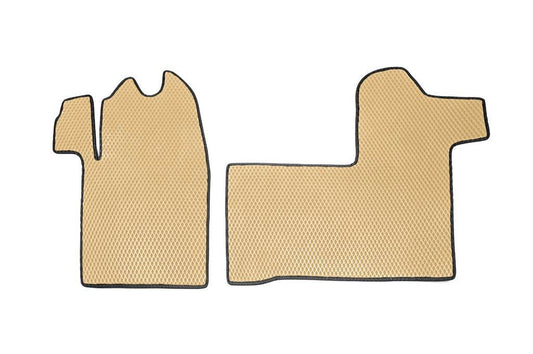EVA mats (beige) for Nissan NV400 2010-2024 - Reelken Auto