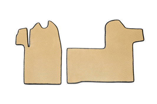 EVA Floor Mats (Beige) for Nissan NV400 2010-2024 - image 2