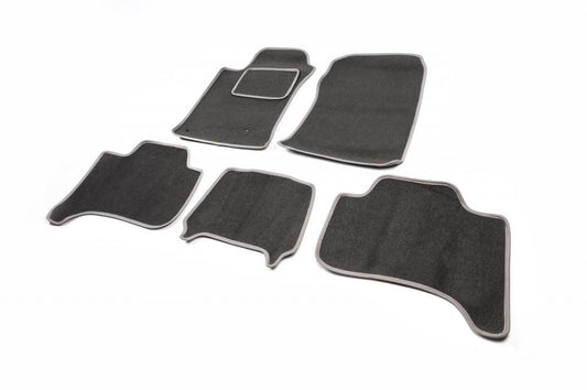 Tufted rugs Premium (5 PCs) for Toyota Land Cruiser Prado 120 - Reelken Auto