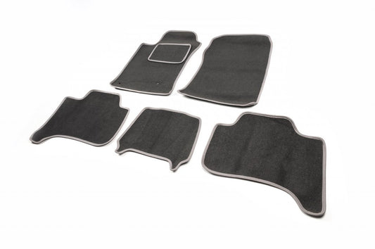 Carpet Floor Mats Premium (5 pcs) for Toyota Land Cruiser Prado 120 2002-2009 - image 2