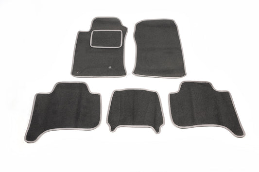 Carpet Floor Mats Premium (5 pcs) for Toyota Land Cruiser Prado 120 2002-2009 - image 1