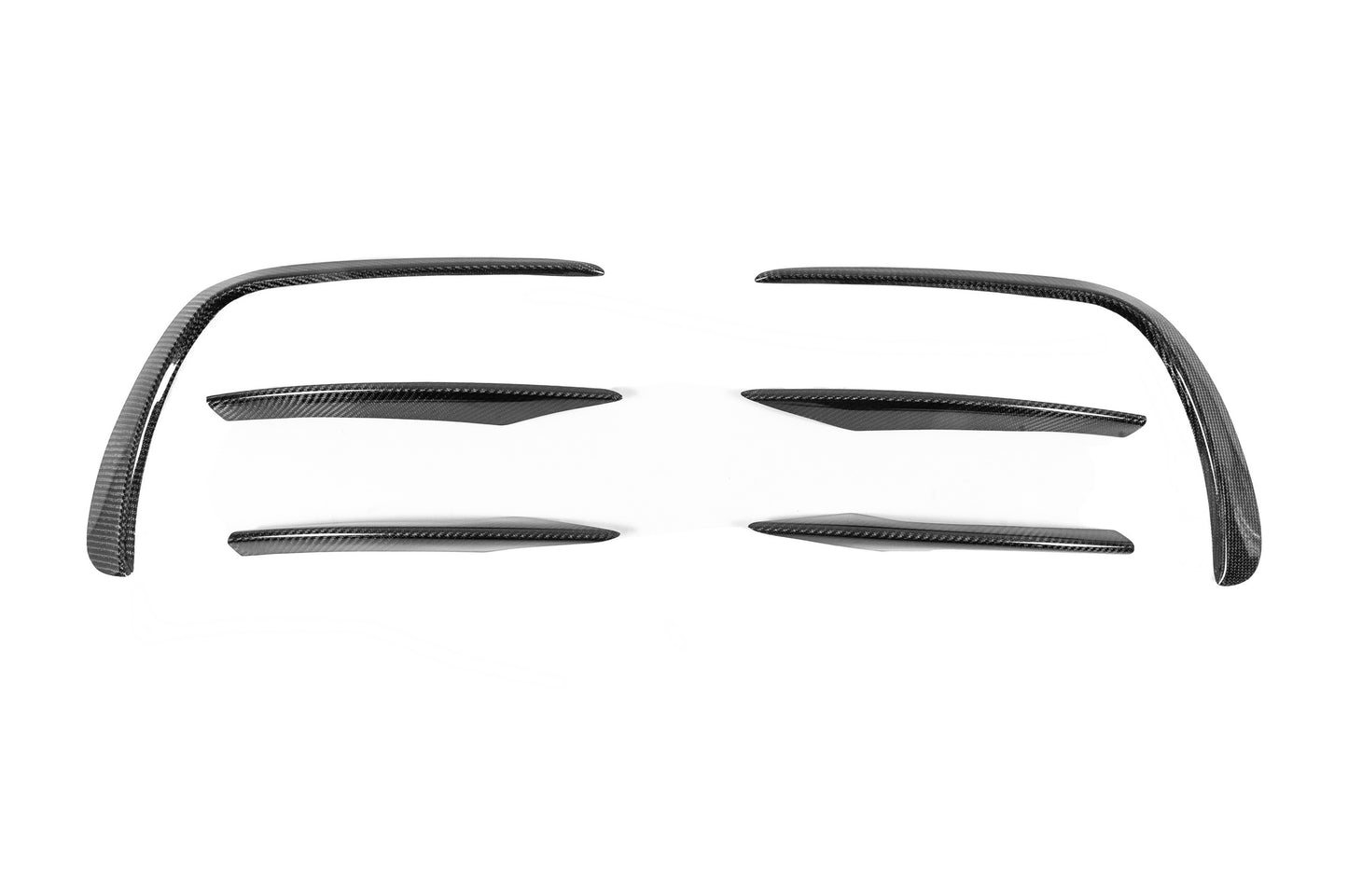 Front bumper extensions (for AMG-Line 2020+, Dry Carbon) for Mercedes E-сlass W213 2016-2023 - image 11