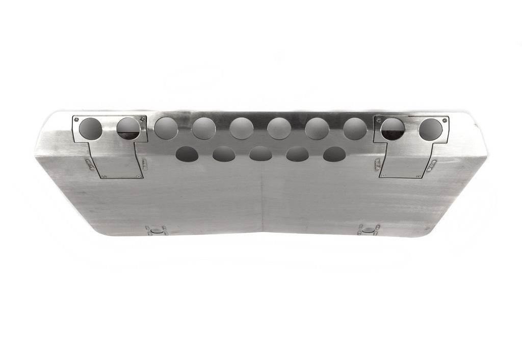 Front bumper protection (stainless steel) for Mercedes G class W463 1990-2018 - Reelken Auto