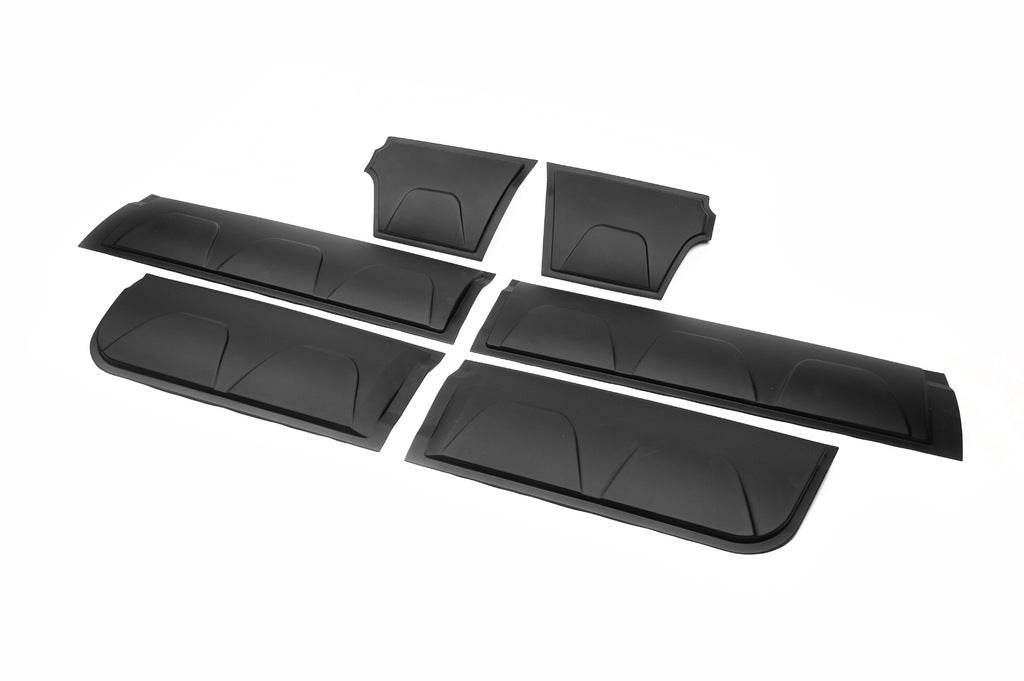 OmsaLine door molding (6 pcs., ABS) for Volkswagen Amarok 2010-2022 - Reelken Auto