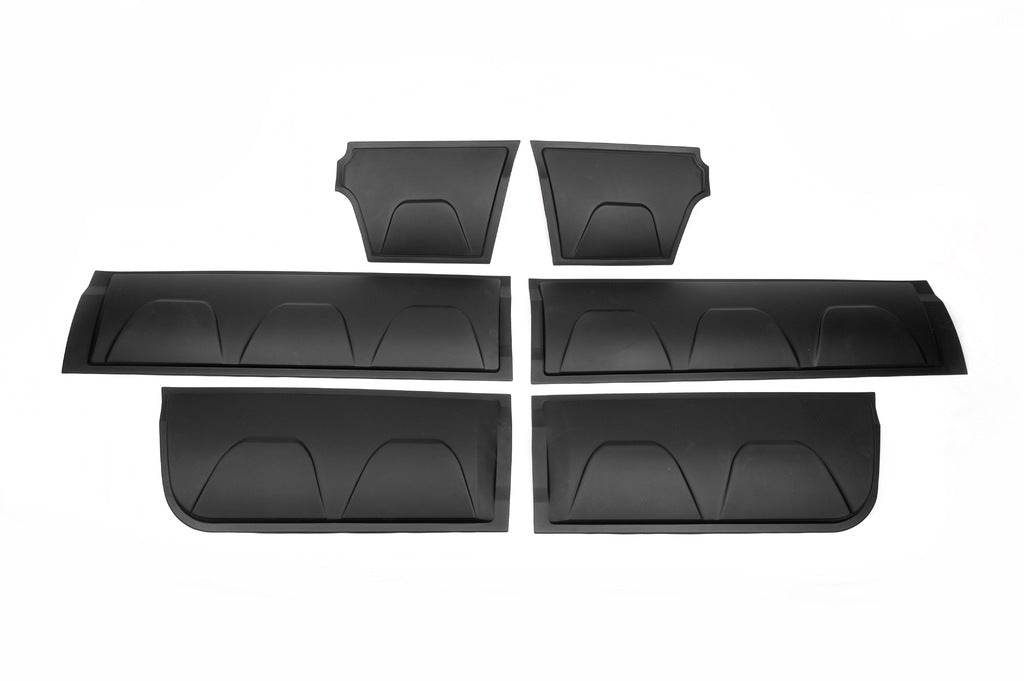 OmsaLine door molding (6 pcs., ABS) for Volkswagen Amarok 2010-2022 - Reelken Auto