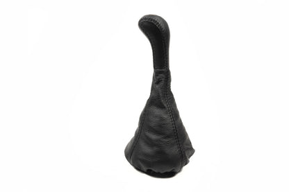 Gear shift boot with knob (black, leather) for VAZ 2108-2109 1984-2011 - image 2