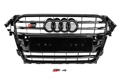 Front Black Grille S-Style (2012-2015) for Audi A4 B8 2007-2015 - image 1