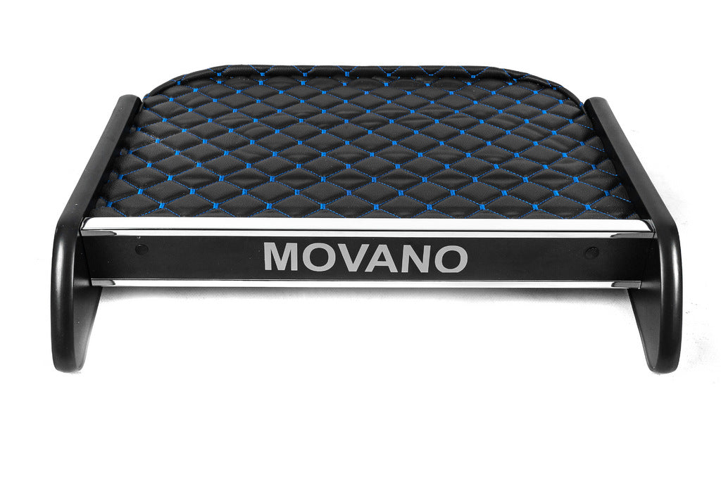 Dashboard Shelf (Black with Blue Stitching) for Opel Movano 2010-2021 - image 1