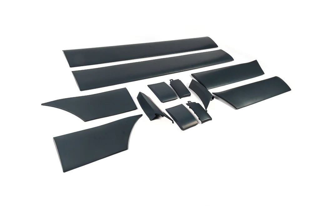 AMG Door Moldings (for medium wheelbase, ABS) for Mercedes Sprinter W907/W910 2018- - image 1
