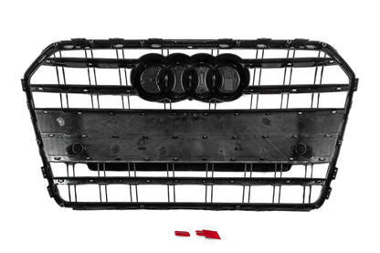 Front Black Grille S-Style (2014-2017) for Audi A6 C7 2011-2017 - image 5