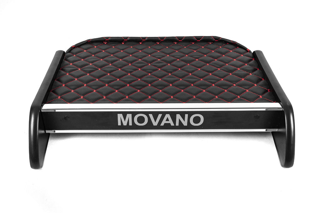 Dashboard Shelf (Black with Red Stitching) for Opel Movano 2010-2021 - image 1
