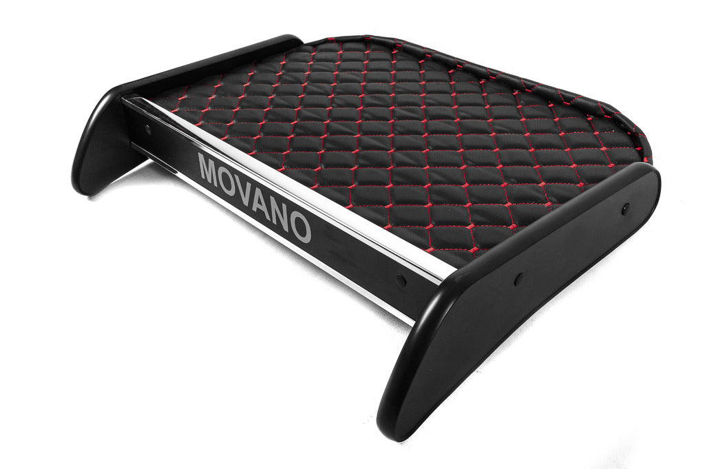 Dashboard Shelf (Black with Red Stitching) for Opel Movano 2010-2021 - image 2