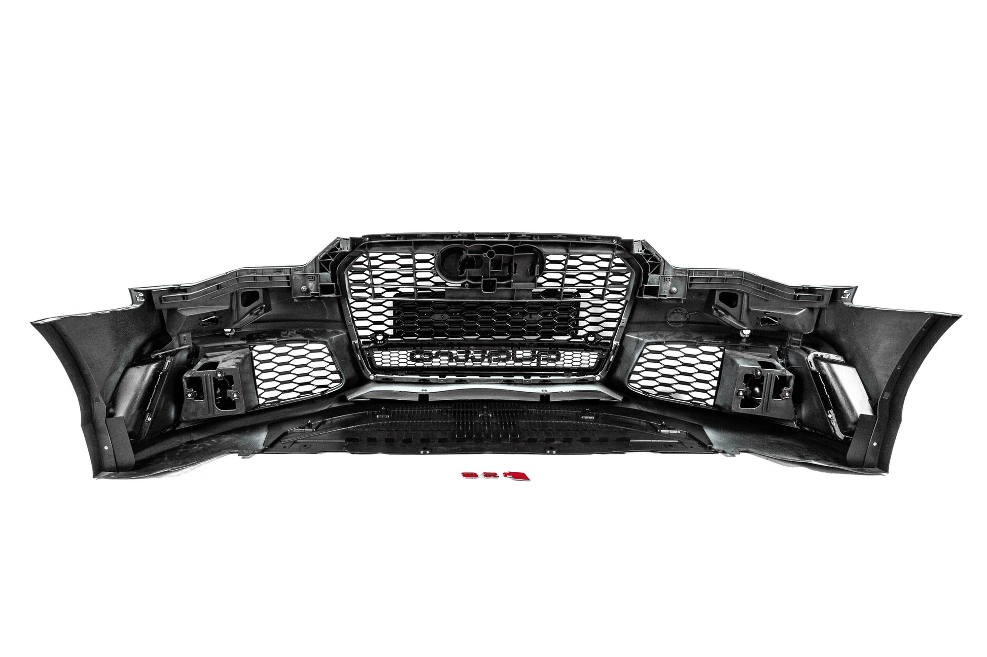 Front bumper with black RS6-Style grille (2014–2017) for Audi A6 C7 2011-2017 - image 5