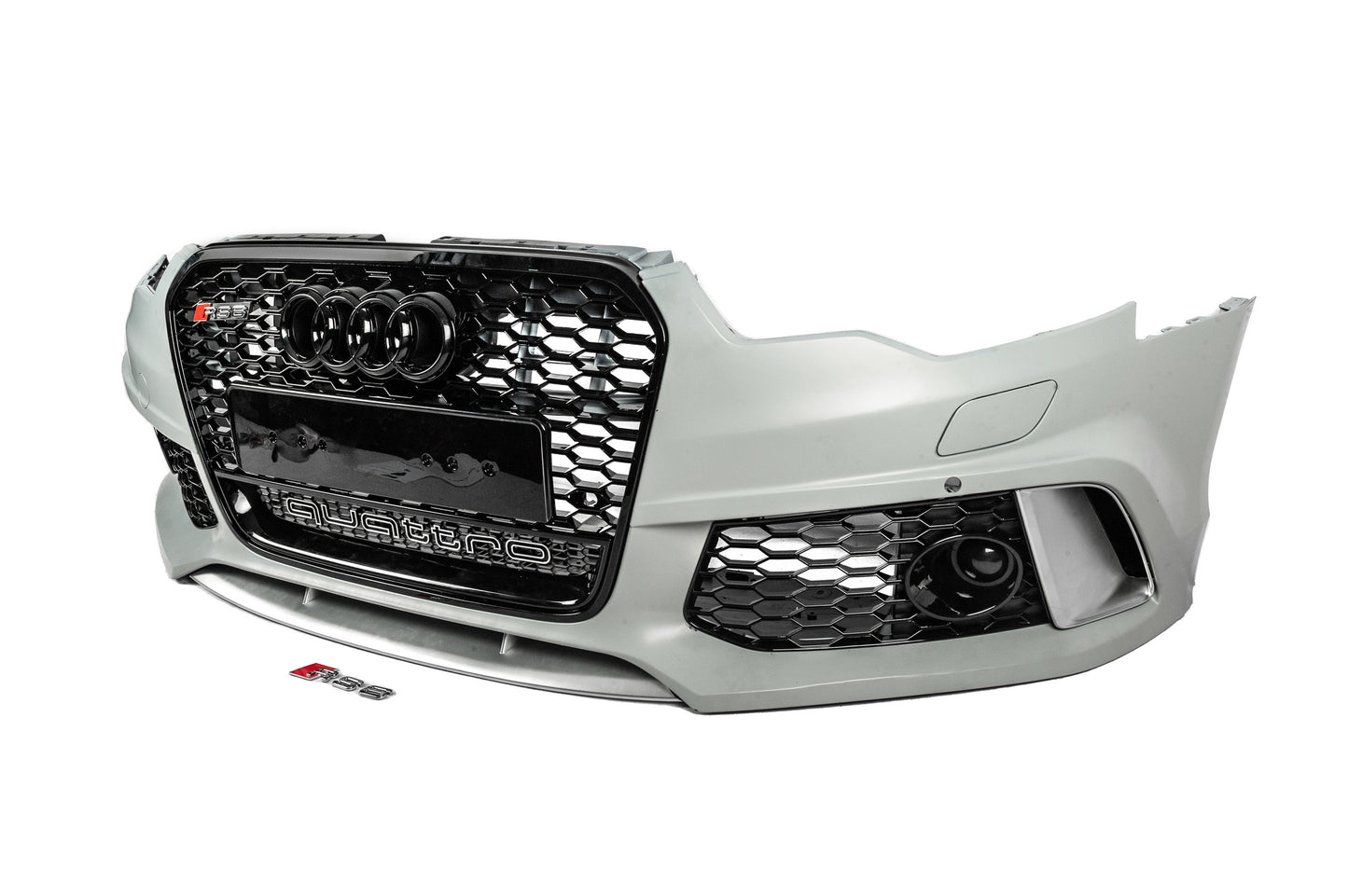 Front bumper with black grille RS6-Style (2011-2014) for Audi A6 C7 2011-2017 - image 3