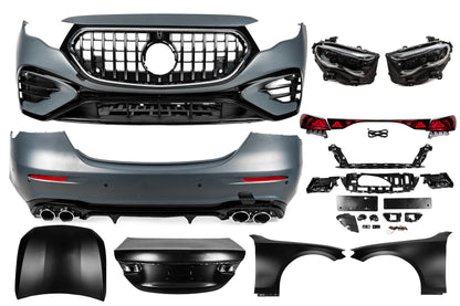 Facelift Kit to W214 AMG E53 for Mercedes E-сlass W213 2016-2023 - image 2