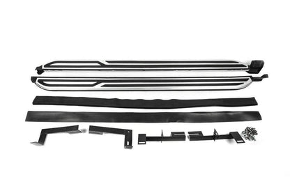 Side steps OEM (2 pieces, aluminum) for Dacia Duster 2018-2024 - Reelken Auto