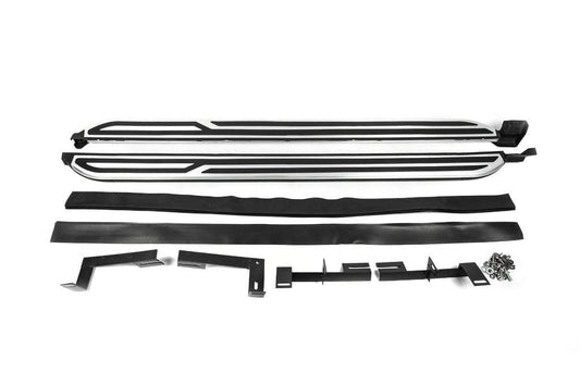 Side steps OEM (2 pieces, aluminum) for Dacia Duster 2018-2024 - Reelken Auto