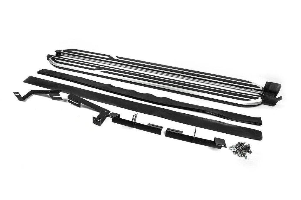 Side steps OEM (2 pieces, aluminum) for Dacia Duster 2018-2024 - Reelken Auto