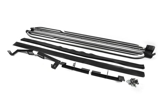 Side steps OEM (2 pieces, aluminum) for Dacia Duster 2018-2024 - Reelken Auto