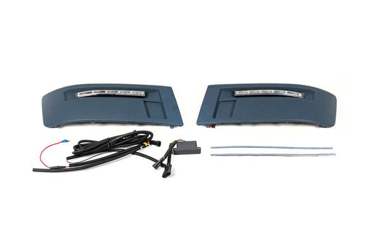 DRL bumper inserts (SportLine) for Volkswagen T5 2010-2015 - Reelken Auto