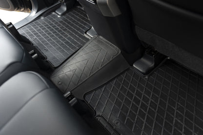 Rear Tunnel Rubber Mat (Stingray Premium) for Toyota Land Cruiser Prado 150 2009-2023 - image 2