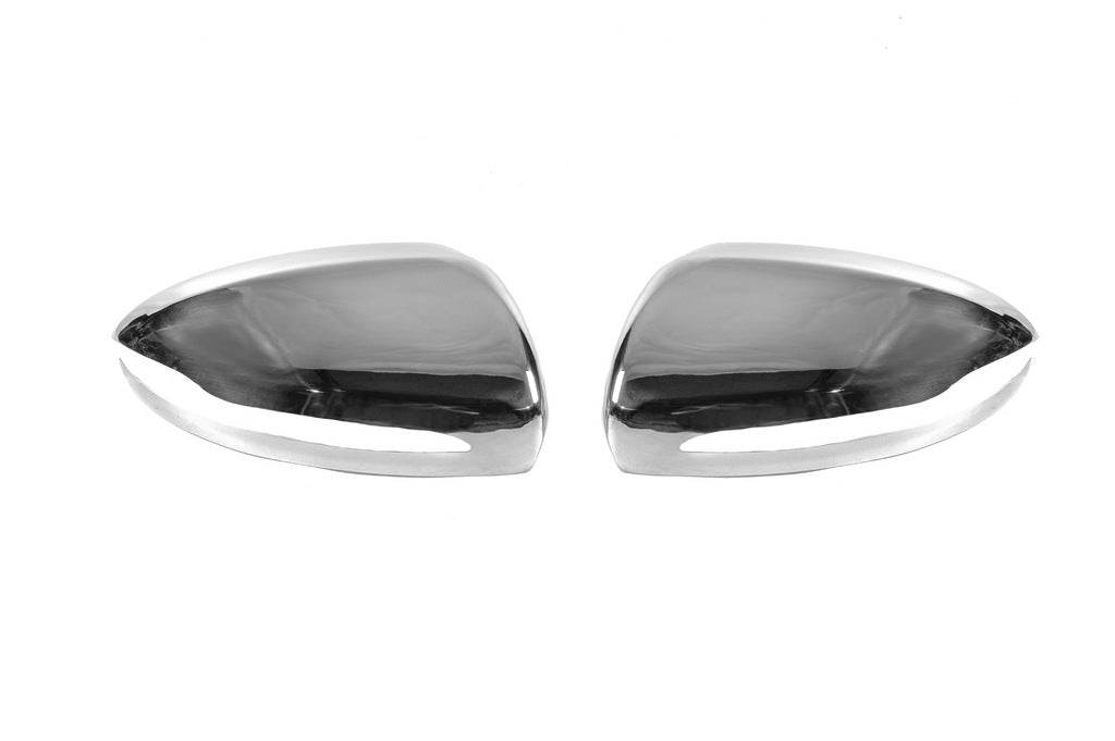 Mirror covers (2 pieces, stainless steel) for Mercedes B class W247 2019↗︎ - Reelken Auto
