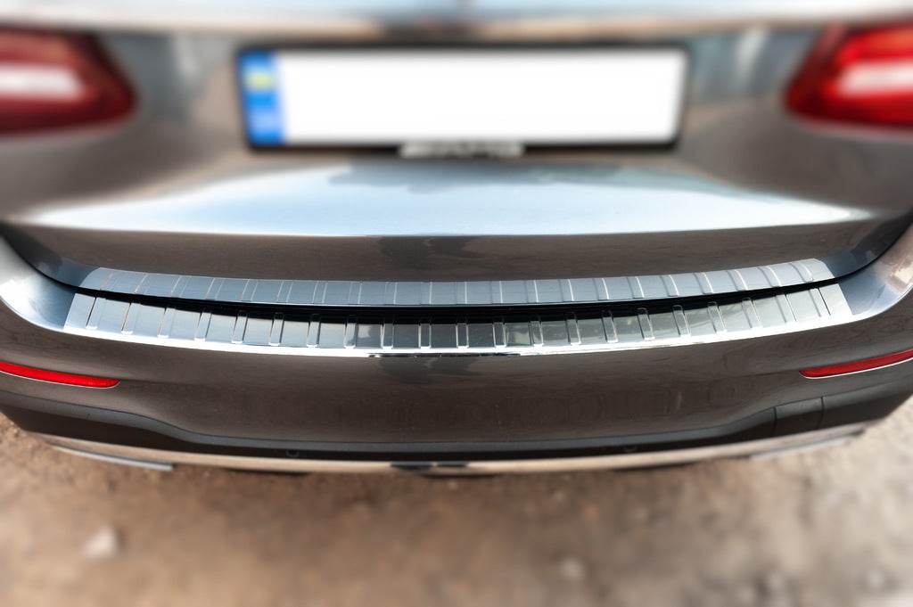 Cover on the rear bumper Carmos (stainless steel) for Mercedes GLC X253 - Reelken Auto