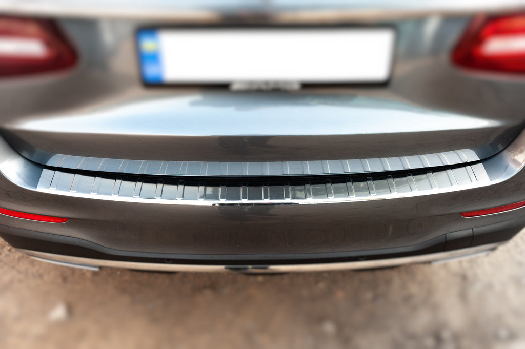 Rear bumper protector Carmos (2015-2019, stainless steel) for Mercedes GLC X253 2015-2022 - image 3