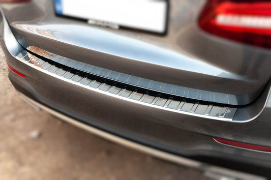 Cover on the rear bumper Carmos (stainless steel) for Mercedes GLC X253 - Reelken Auto