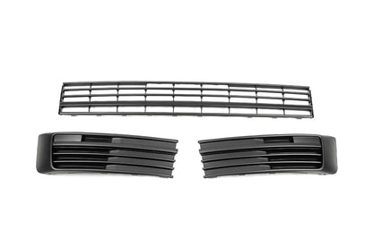 Front lower grille (3 pieces, matte) for Volkswagen T6 2015-2024 - image 1