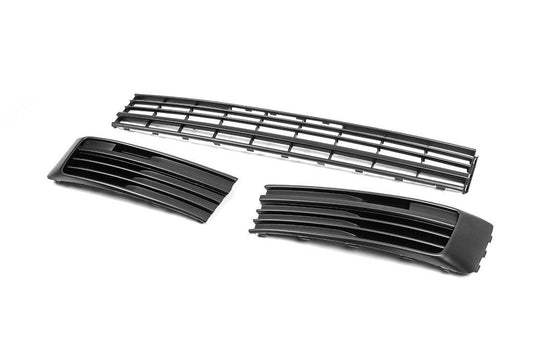 Front lower grill (3 parts, mat) for Volkswagen T6 - Reelken Auto
