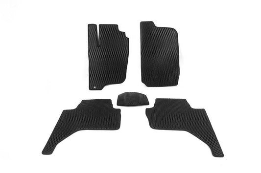 EVA mats (black) for Mitsubishi L200 2006-2015 - Reelken Auto