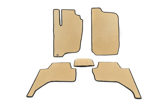 EVA mats (Beige) for Mitsubishi L200 2006-2015 - Reelken Auto