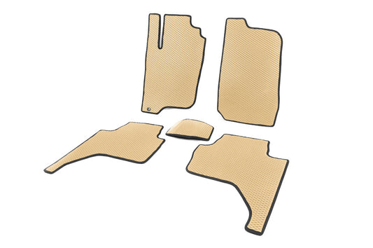 EVA Floor Mats (Beige) for Mitsubishi L200 2006-2015 - image 2