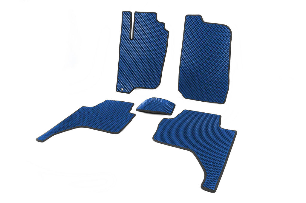 EVA Floor Mats (Blue) for Mitsubishi L200 2006-2015 - image 2