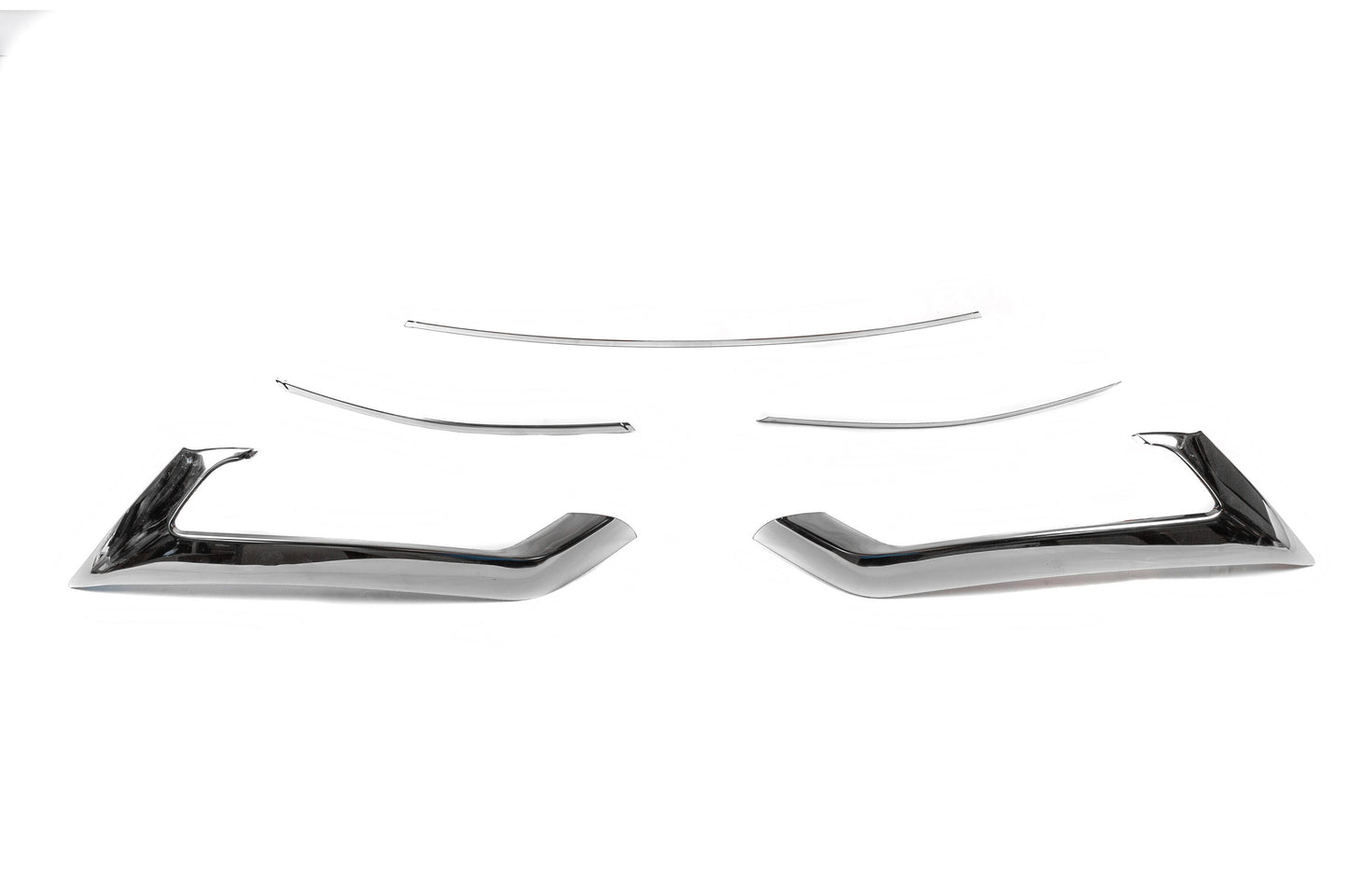 Exhaust tips OmsaLine SD/SW (2019+, 3 pcs, stainless steel) for Volkswagen Passat B8 2015-2023 - image 5