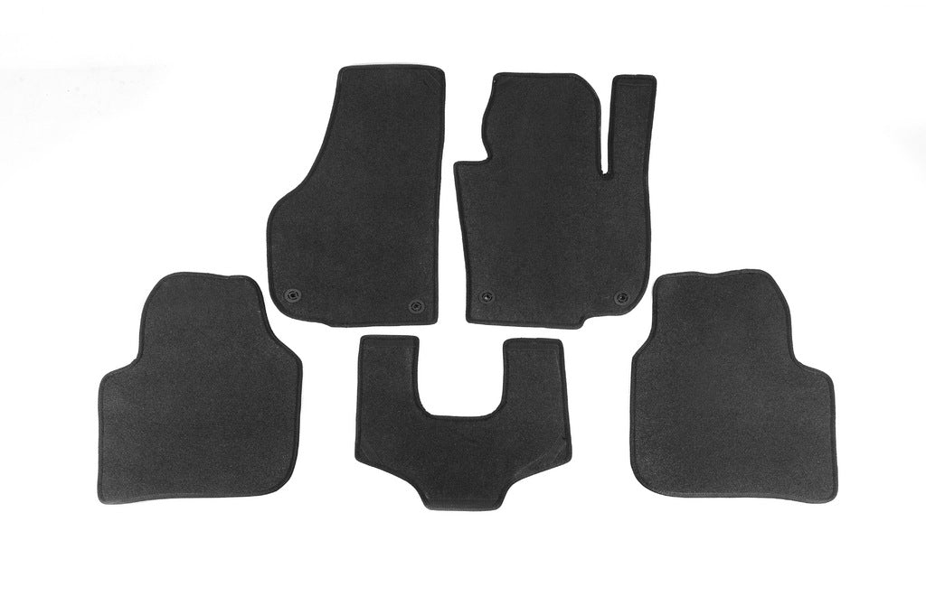 Premium pile rugs (black) for Skoda Superb 2009-2015 - image 3