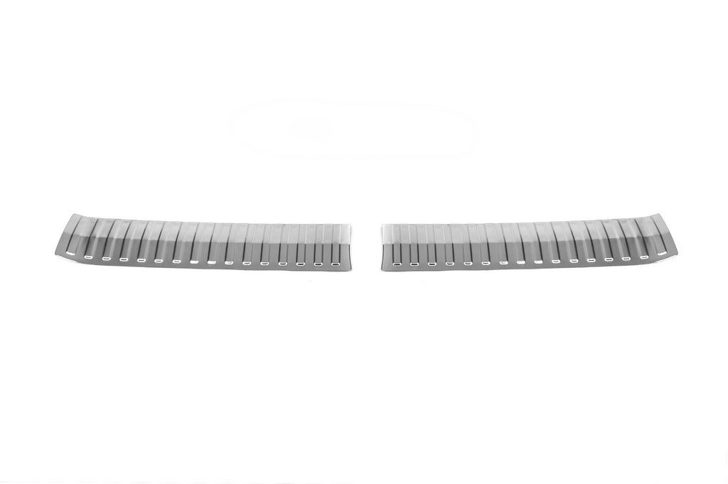 Stainless Steel Rear Bumper Protector Carmos (2 pcs) for Skoda Kamiq 2019- - image 1