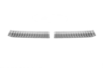 Stainless Steel Rear Bumper Protector Carmos (2 pcs) for Skoda Kamiq 2019- - image 1