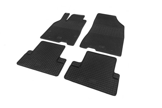 Rubber mats (4 pieces, Polytep) for Renault Megane III 2009-2016 - Reelken Auto