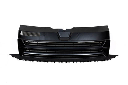 Front grill Black gloss (no emblem) for Volkswagen T6 - Reelken Auto